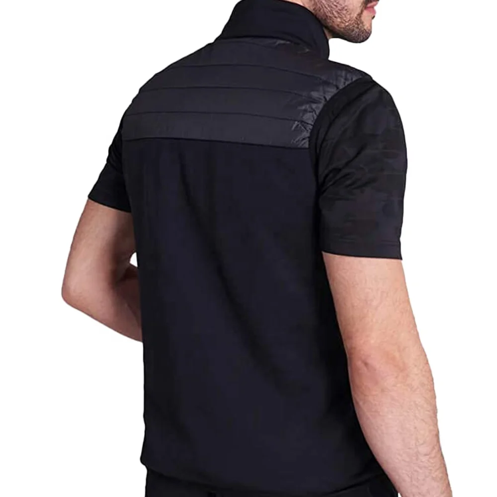 OEM Jacket Waterproof Bodywarmer Sleeveless golf Padded Warm Filling down Puffer Lightweight softshell Quilted Puffy Vest OEM