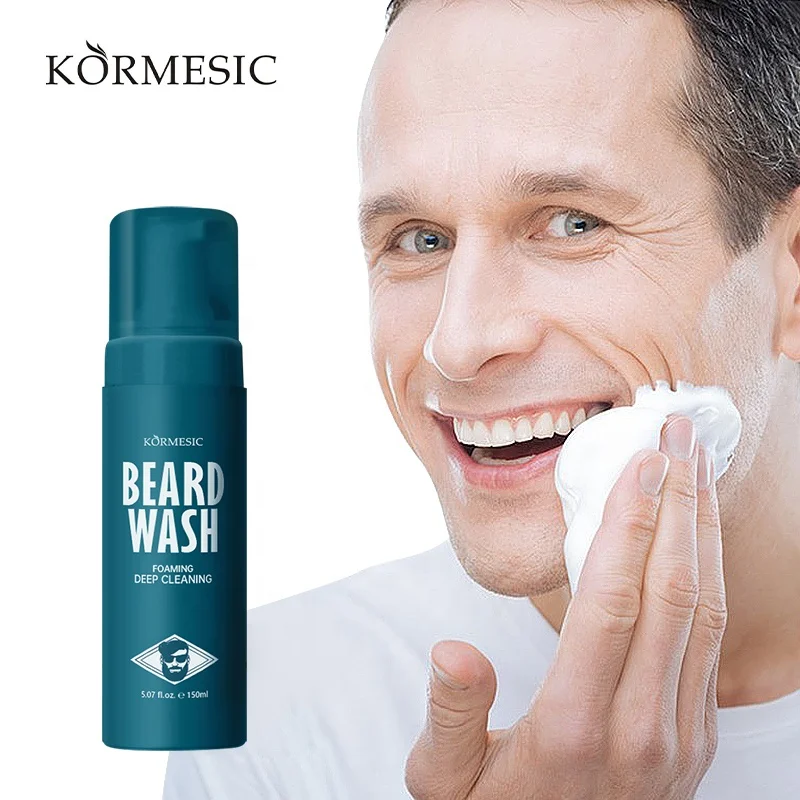 KORMESIC Hot Sale Men Shaving Foam Form Origin Type Care Personal Facial Hair Care Cleansing Foam