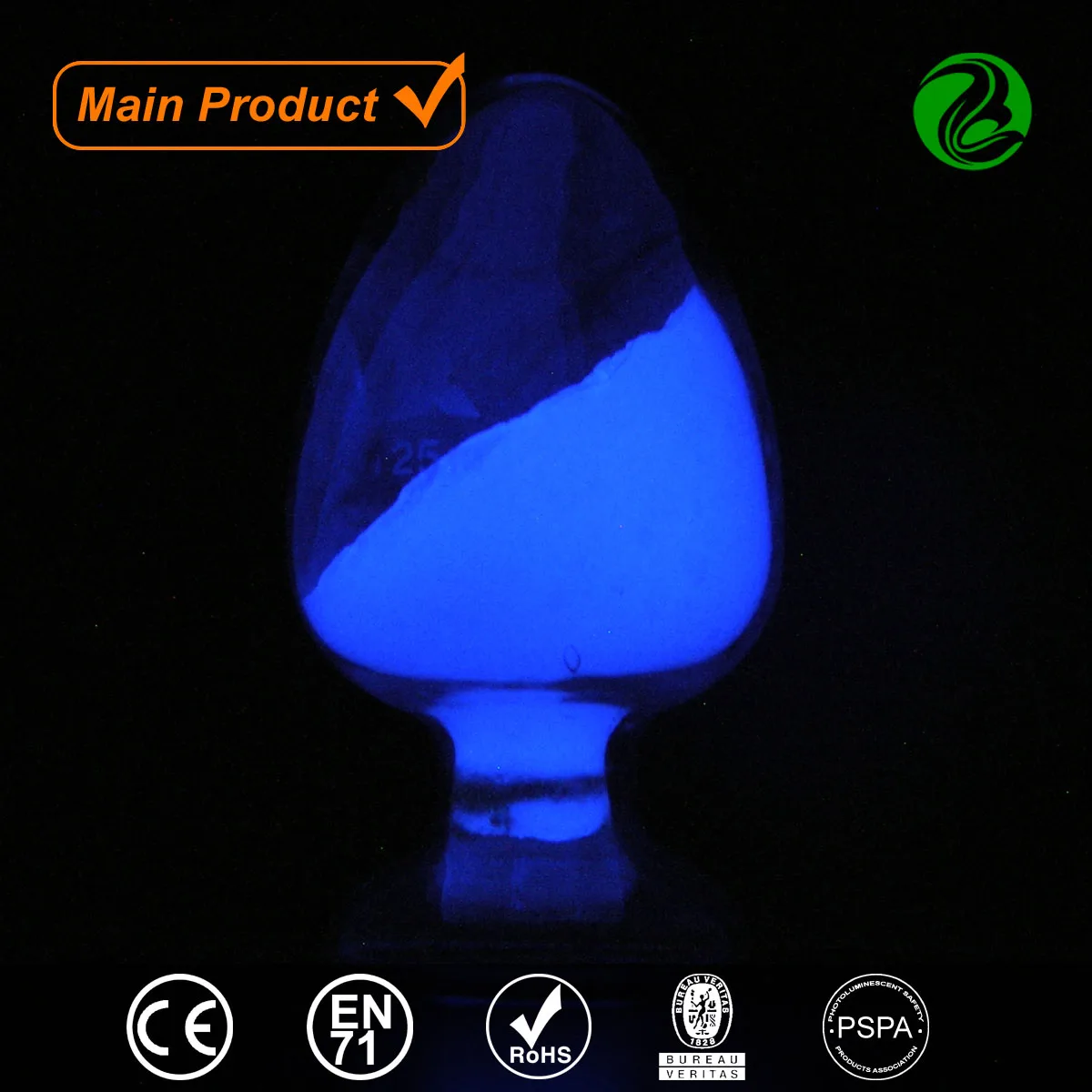 Glow In The Dark Powder Photoluminescent Pigment For Clothing Stone Paint Embroidery Vinyl Hat