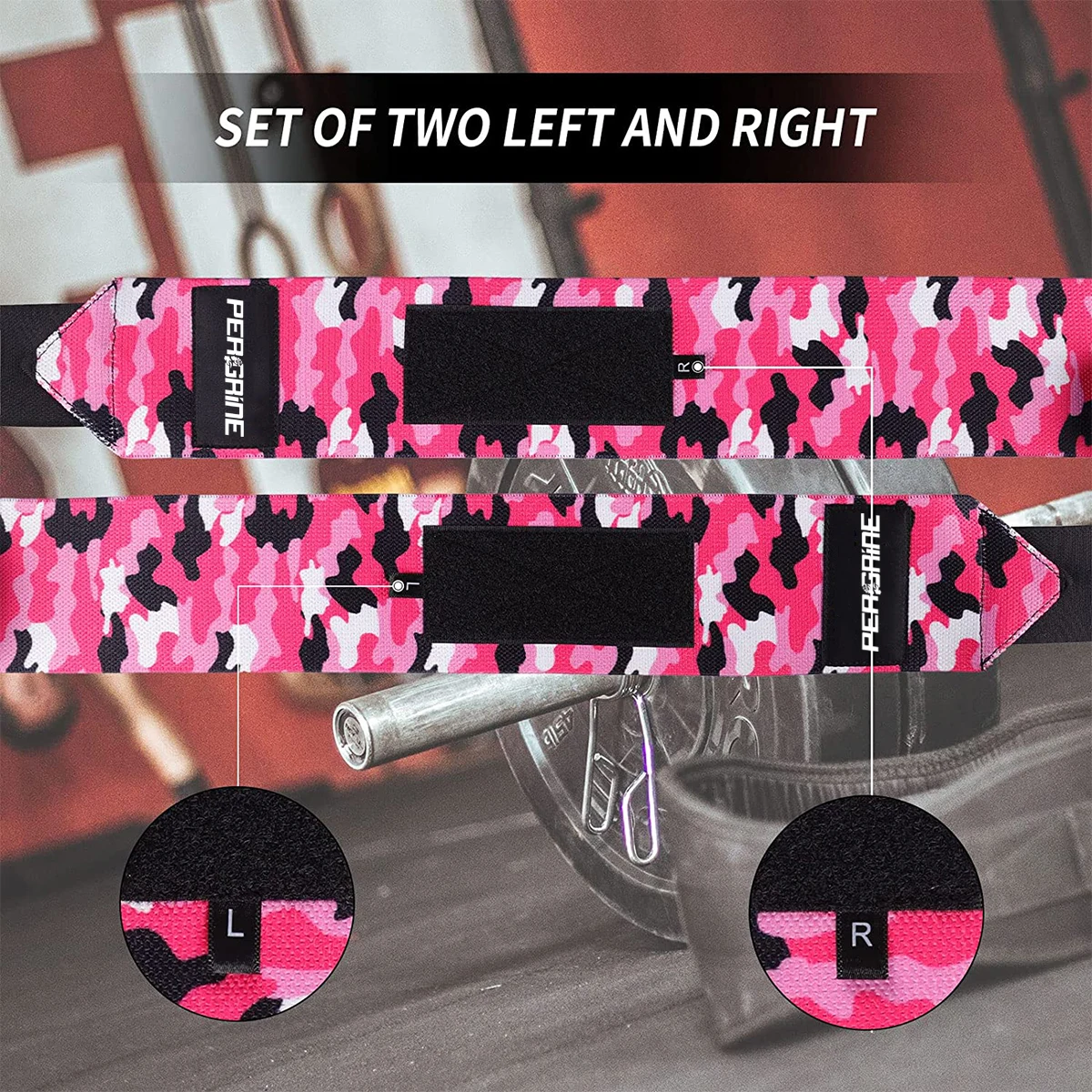 Wrist Strap Gym Weight Lifting Straps Fitness Training Hot Sale Wrist Wraps Hand Straps For Powerlifting Custom Logo