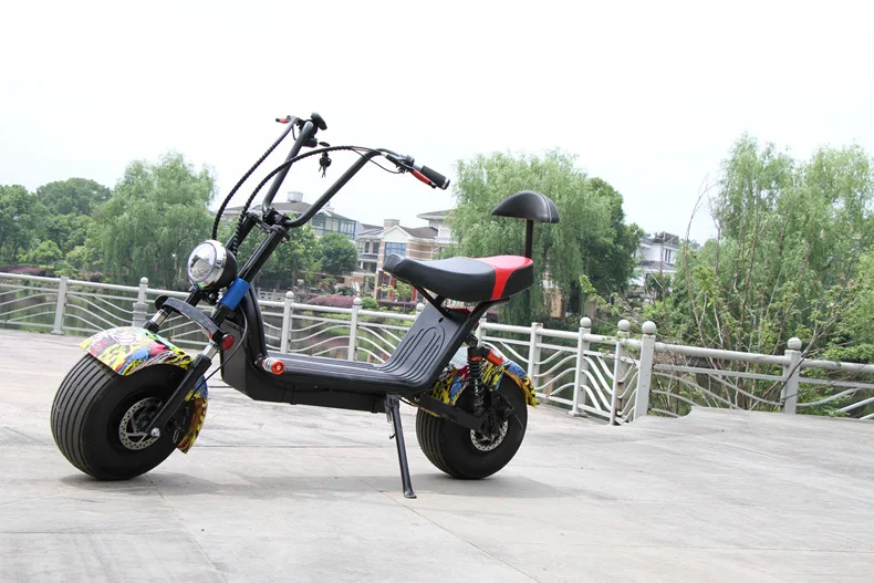 Wholesale 1000W small Harley battery car citycoco48V lithium battery scooter motorcycle scooter