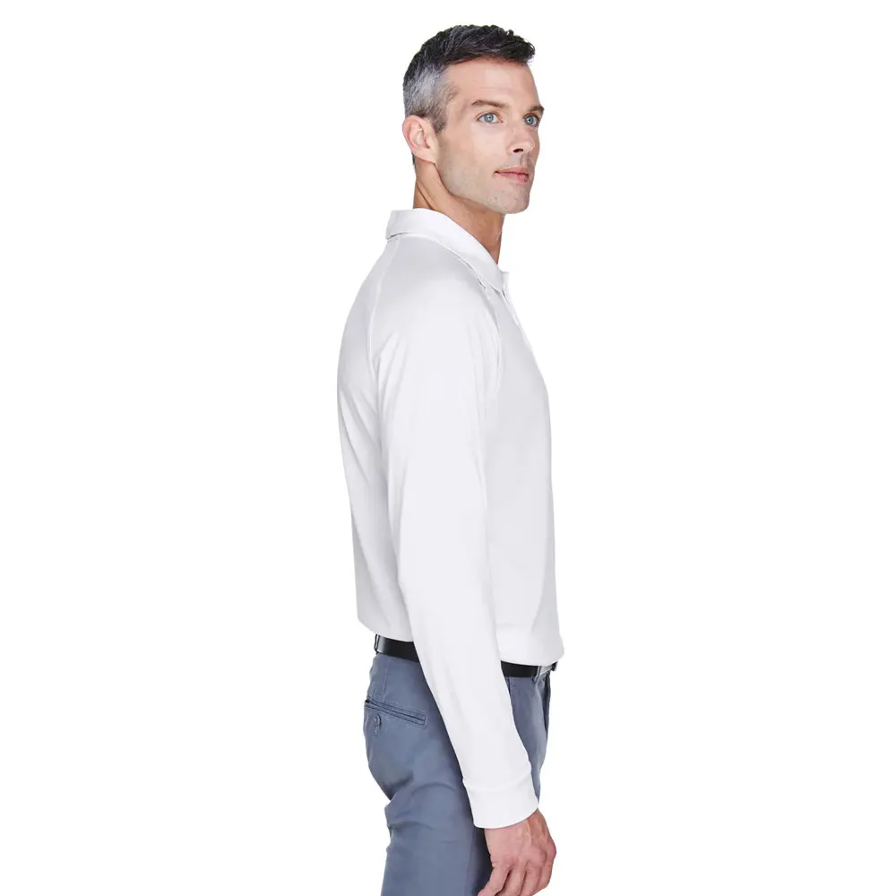 Spring autumn long sleeve V-neck button mens casual shirt polo shirt