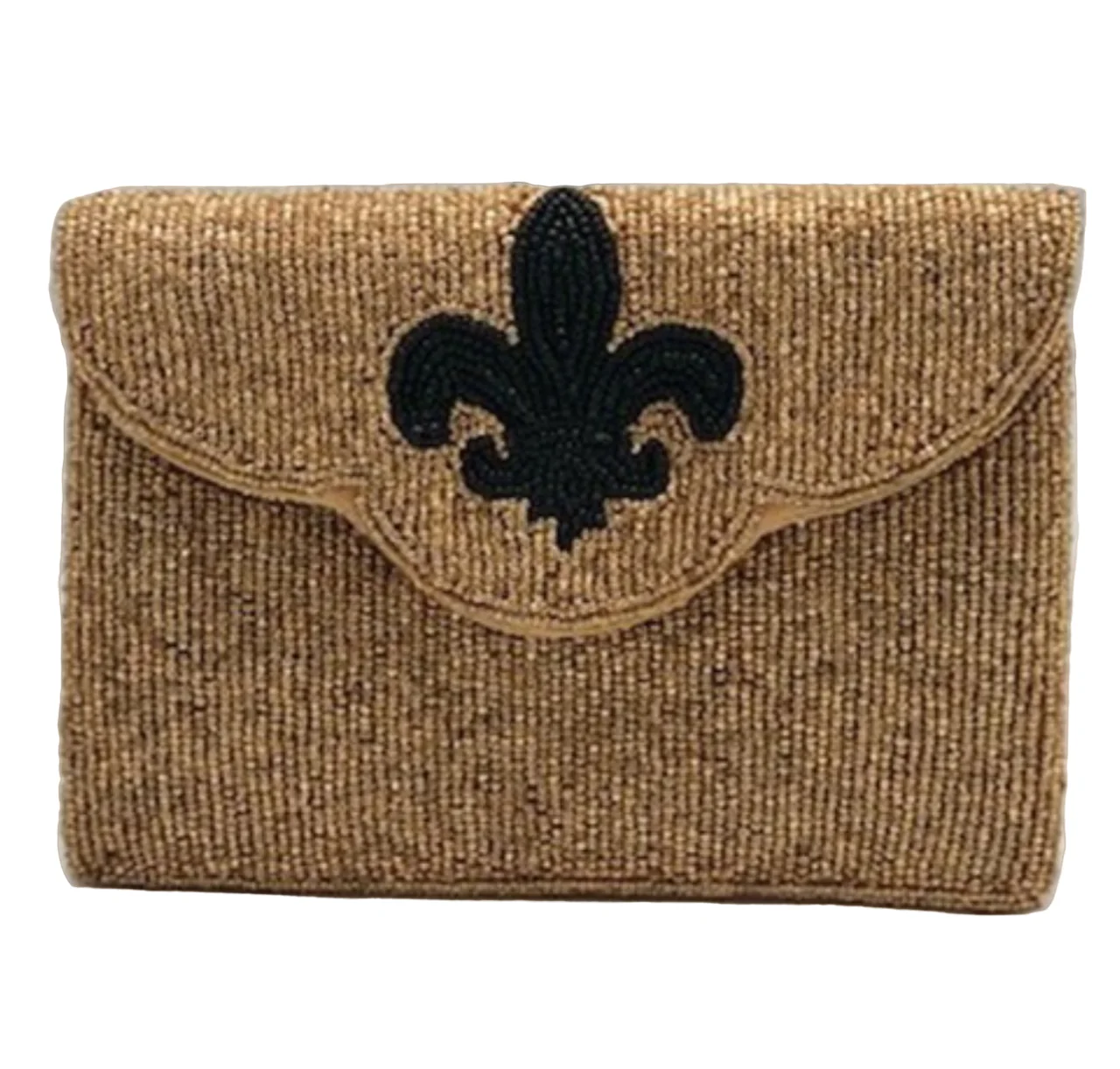WHO DAT Gameday Beaded Coin Purse - Premium Quality Saints Inspired Accessories