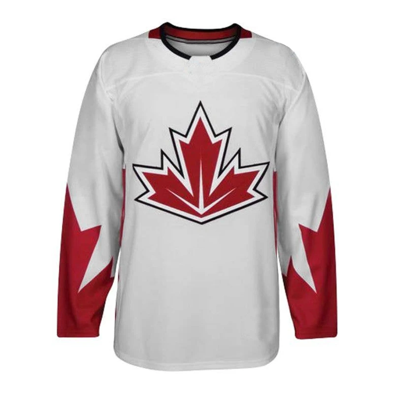 100% polyester high quality cheap international new style custom sublimation team ice hockey jersey uniform