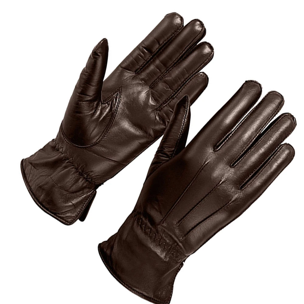 Pure Leather Fashion Gloves New Arrival Custom Size or Logo Printing Color Available men leather fashion gloves