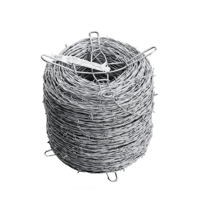 Под заказ 25 кг горяч-окунутая гальванизированная Bwg16 высокое качество колючая проволока цена за