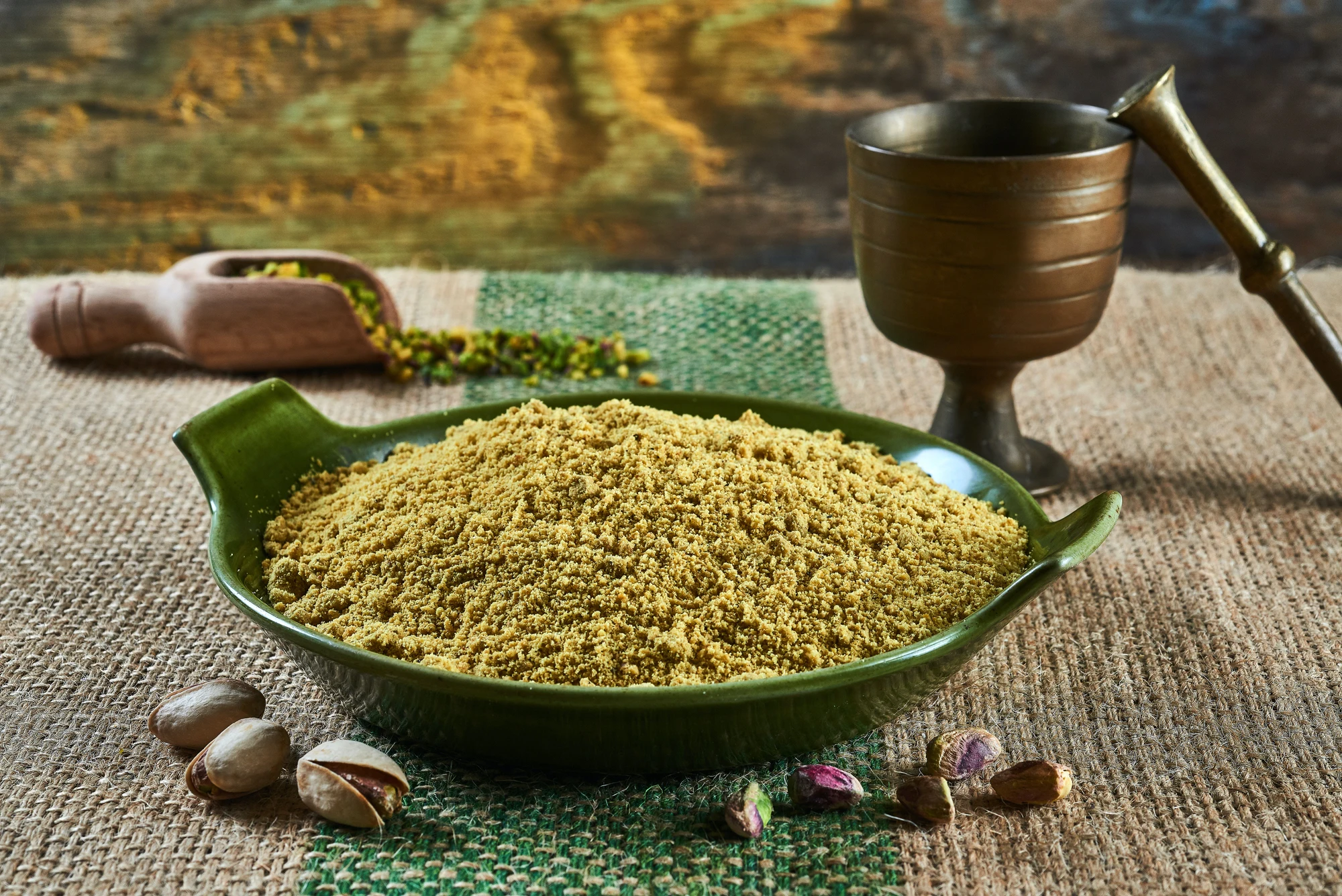 Ready to sell pastry ingredient Natural pistachio diced 10 kg in vacuum bag for wholesale