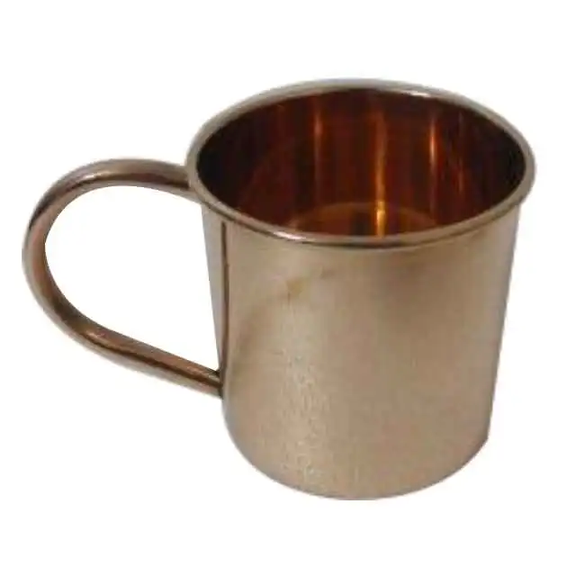 Top Selling Moscow Mule Coffee Mug  For Ayurveda Health Set Of 2 Shiny Polished Copper Mug Coffee Cold Drink Moscow Mule Mug