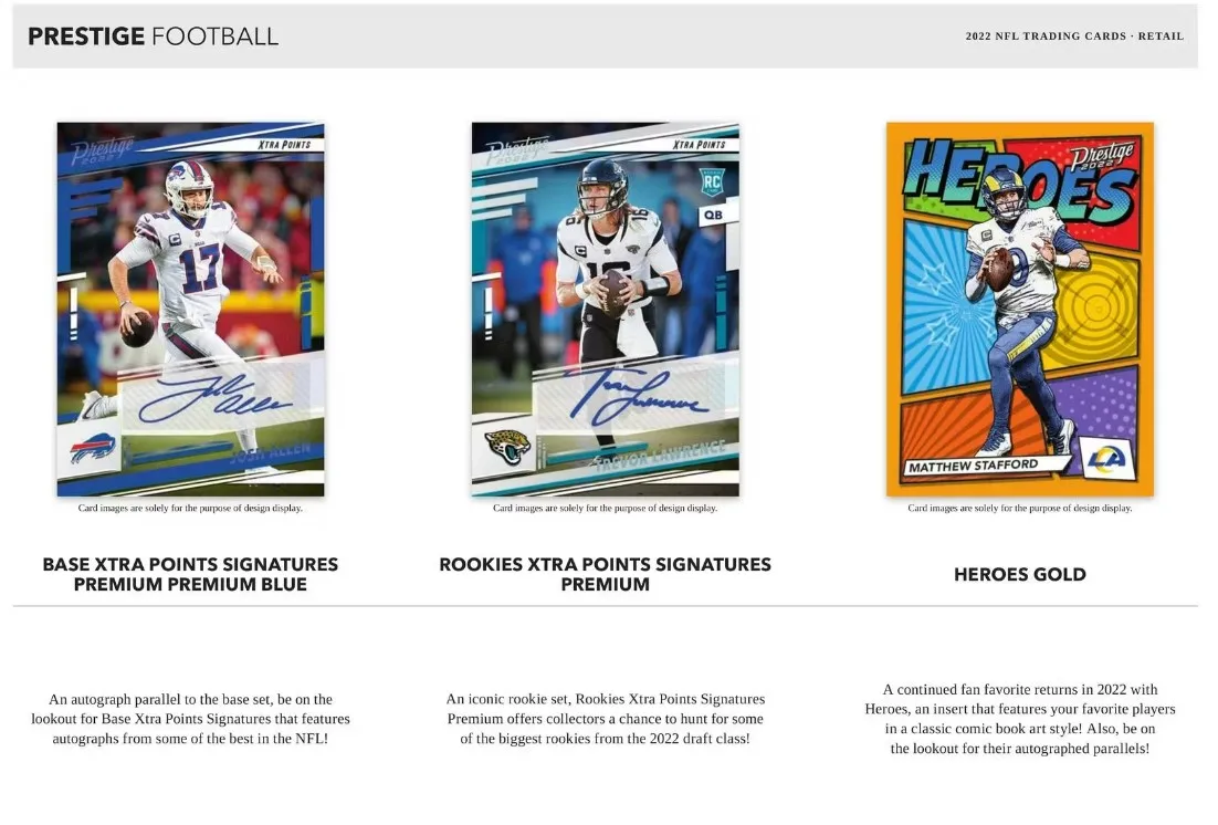 2022 Panini Prestige Football Factory-Sealed Blaster Box Best Quty Exclusive Sale Anime Design for Game Use Wholesale Purchase