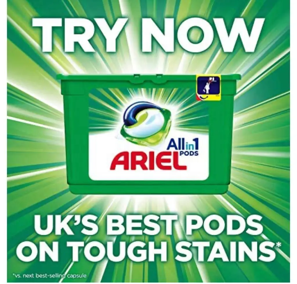 Ariel Regular Liquid Laundry Detergent Mountain Sping - 1.1 L ( 20 WL )