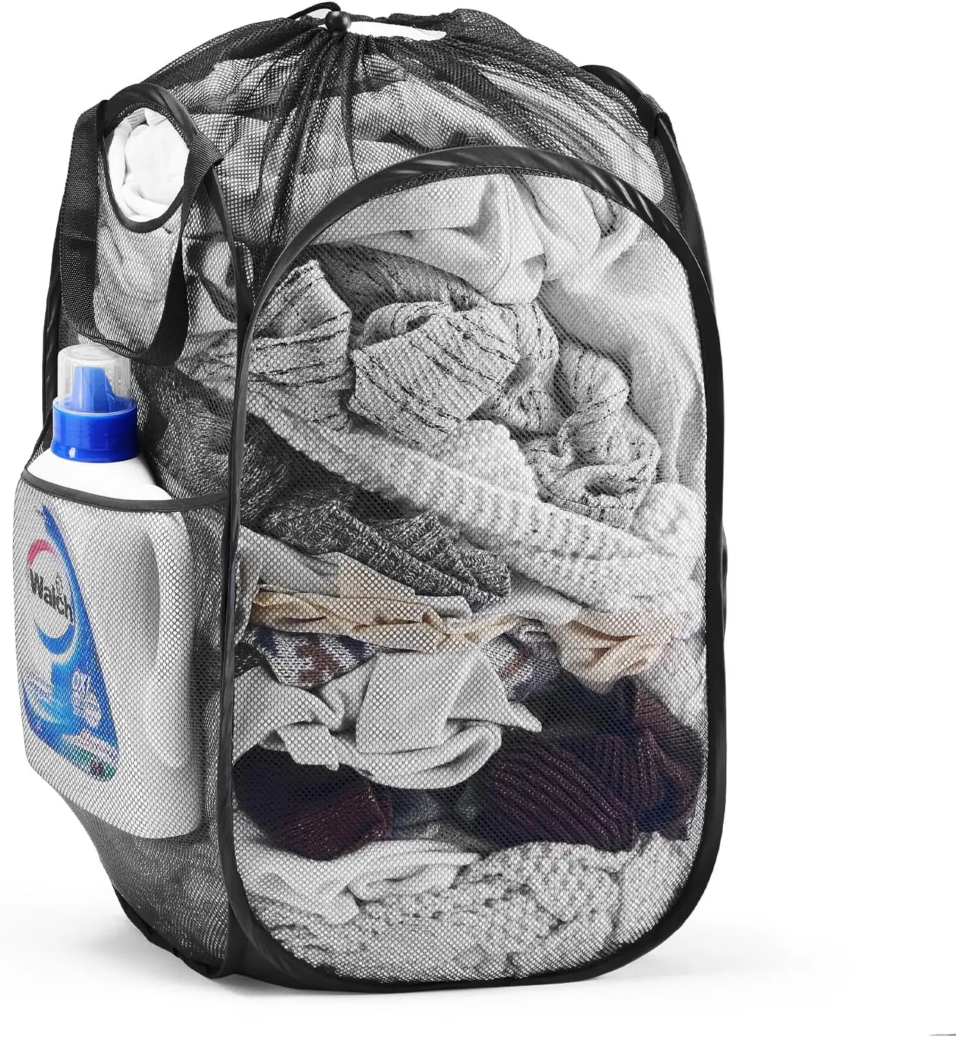 Pop Up Collapsible Laundry Baskets Foldable Popup Laundry Hamper With Customized Logo