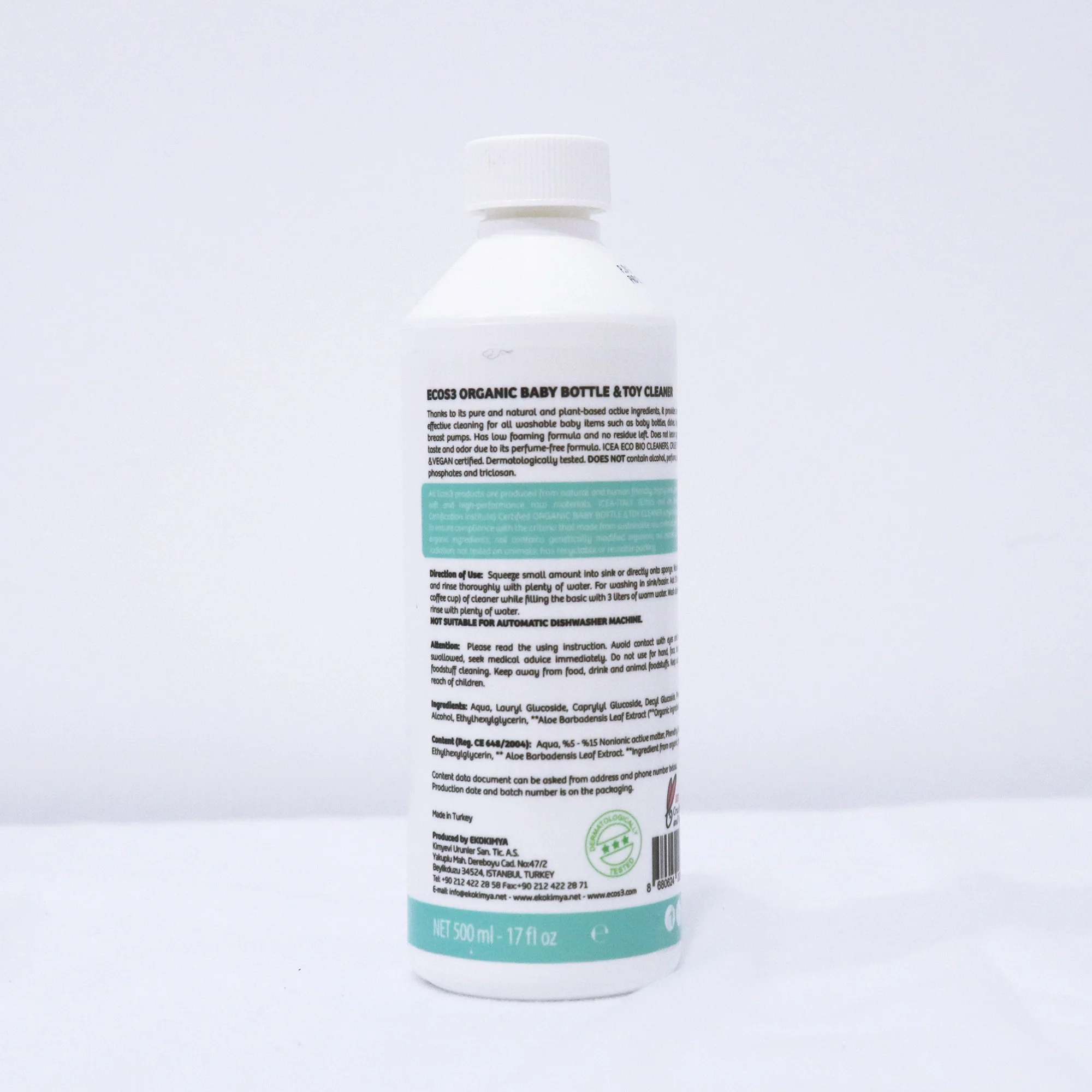 Best Selling Organic Baby Toy & Bottle Cleaner Dish Washing Liquid Detergent Aloe Vera Chemical Free Cleansing Detergent