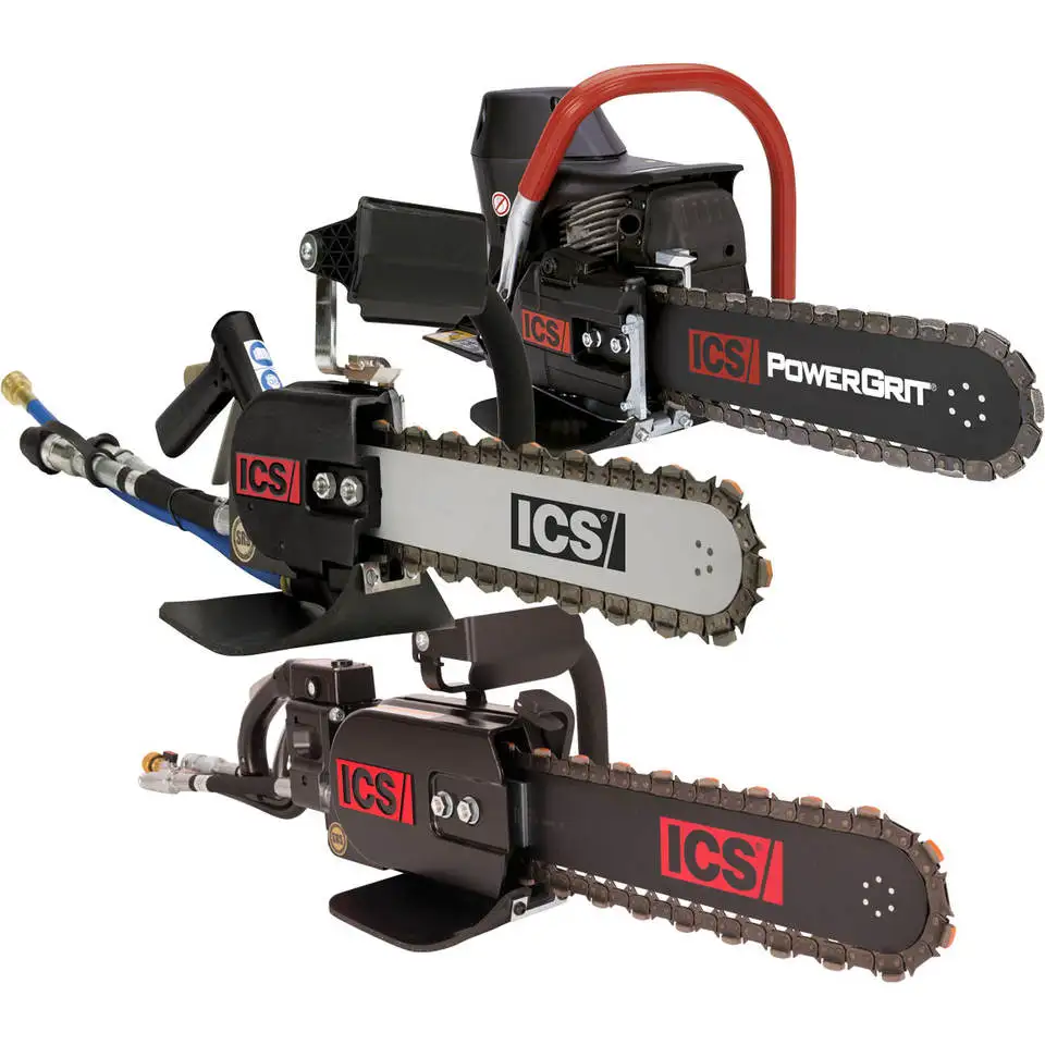 WHOLESALES PRICE ICSS 890F4 Hydraulic 38cm Diamond Chain Saw With FORCE4 Chain