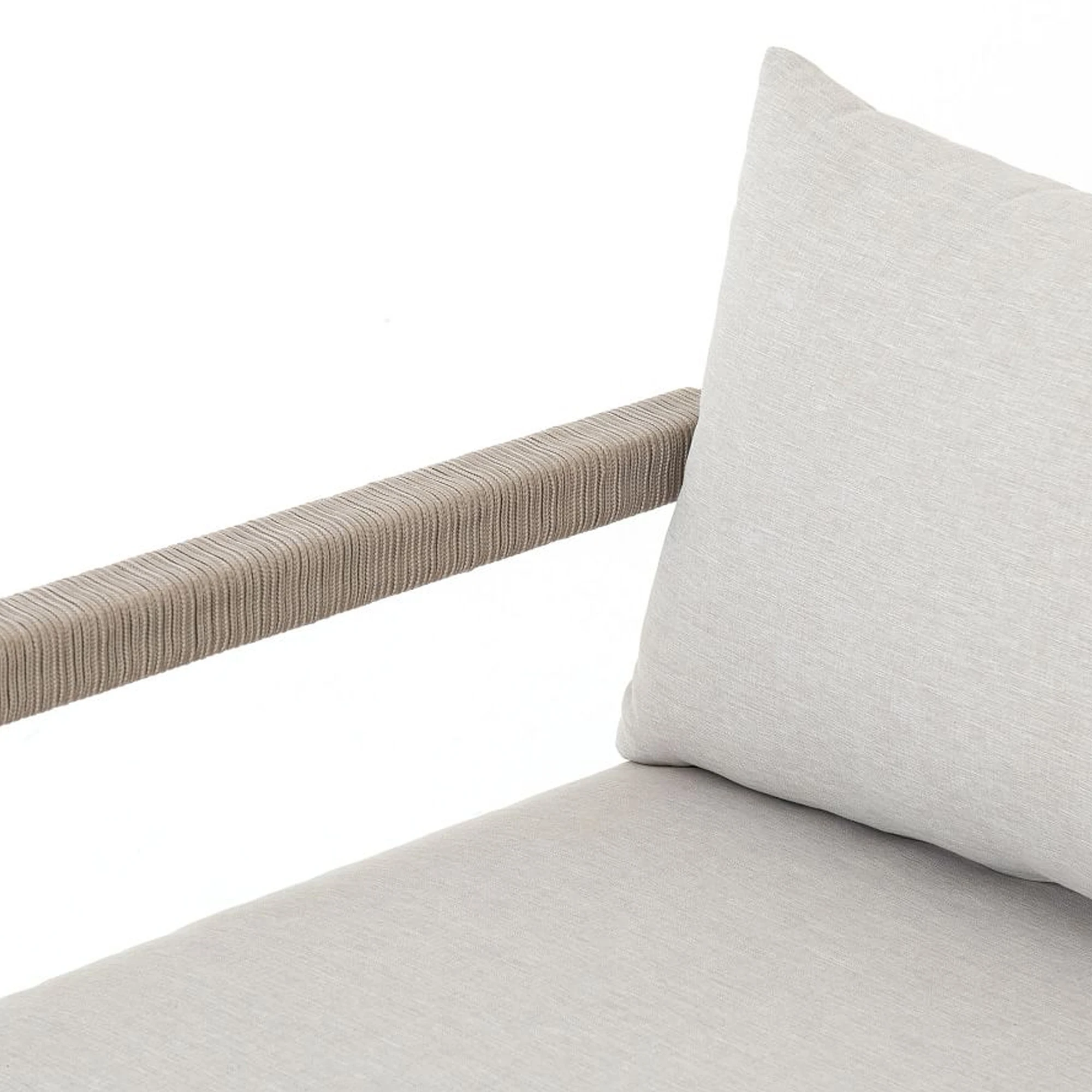 Modern Outdoor Three Seater Sofa Patio Sofa Garden Furniture - Elaina