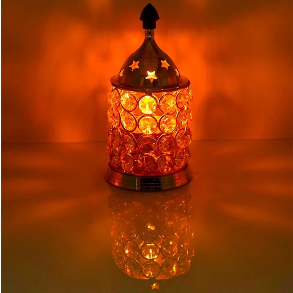 Brass Metal Jyoti Diya Indian Solid Material Design For Festive Diwali Decor Akhand Joti Diya For Home Decoration Wholesale OEM