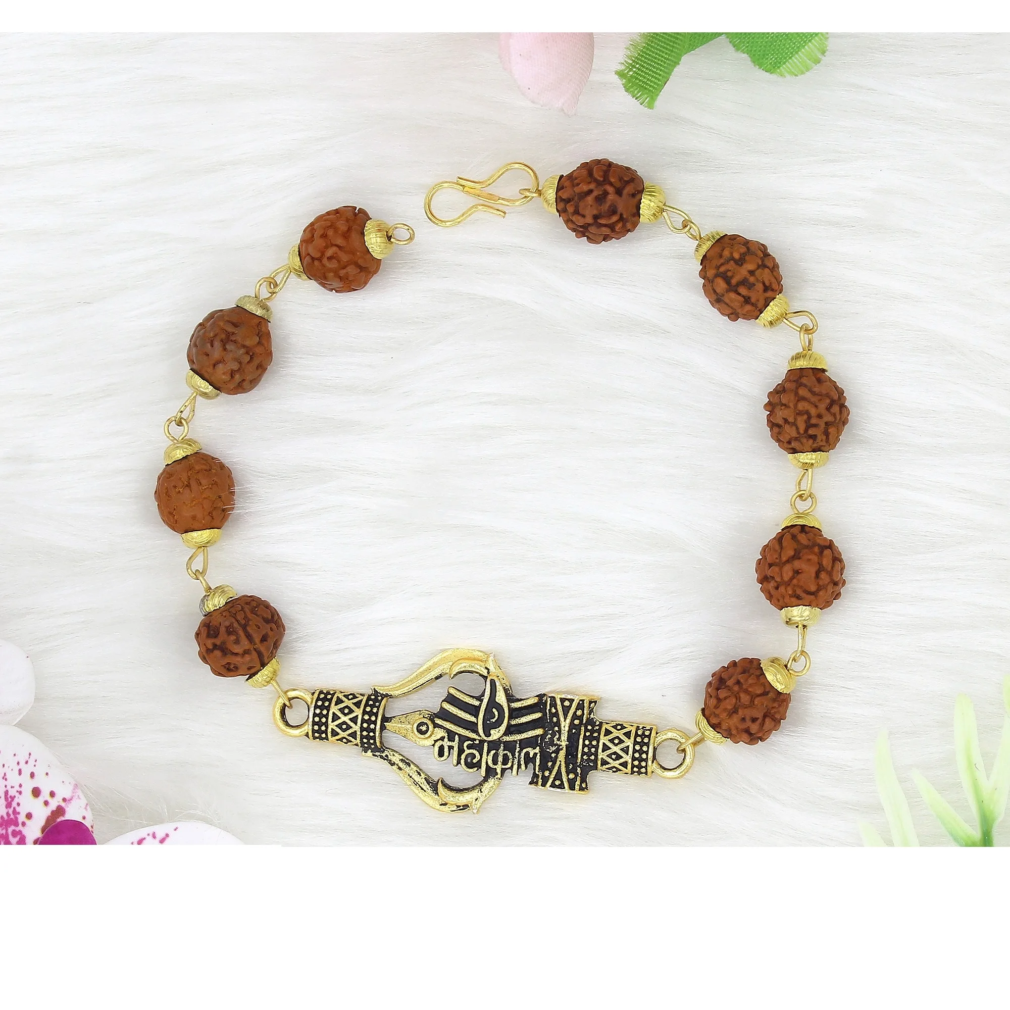 Bracelet 108 beads Rudraksha beads handmade jewelry jaap mala wholesale india nepal gemstone jewelry mala
