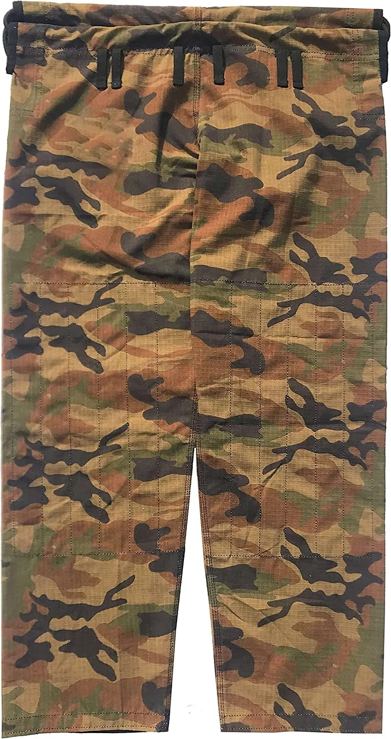 Камуфляжная одежда Bjj Gi бразильский джиу-джитсу индивидуальный логотип вышитые нашивки кимоно для боевых искусств