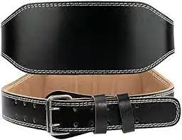 Fitness Gym Accessories | Powerlifting Prong Belt Custom Logo And Custom Color Leather Heavy Weight Lifting Back Safety Belt