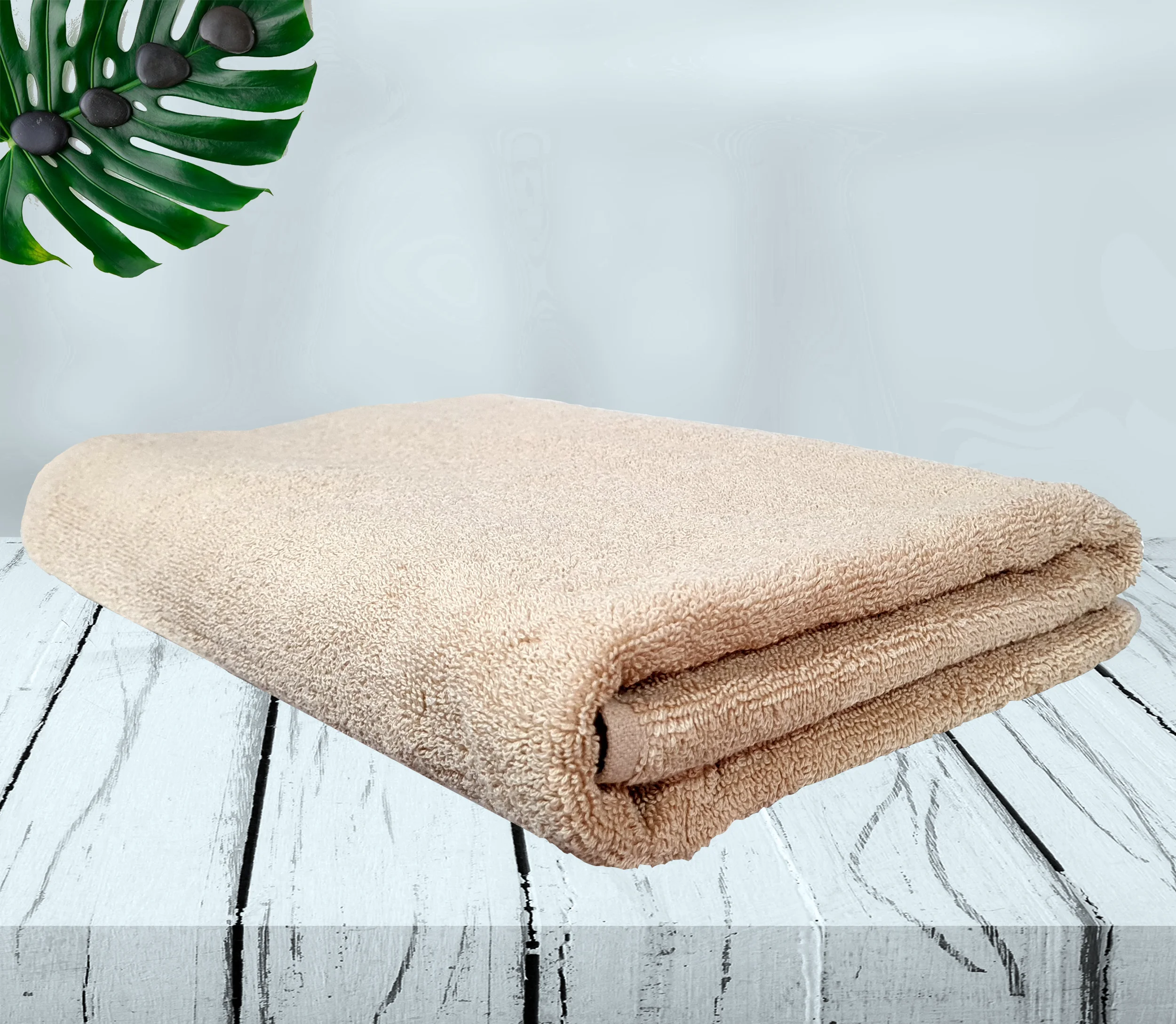 Premium Compressed Quick-Absorbent Easy Dry Eco-friendly towels for Spa, Hospital, Hotels & Resorts Terry Bath Towels 700 Gsm