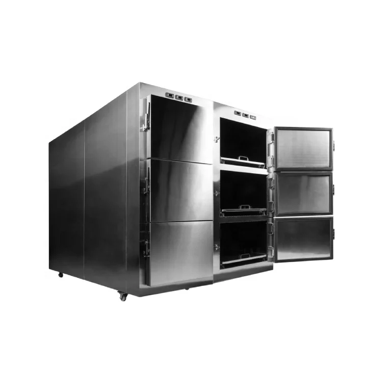Low price morgue corpse cooler room mortuary adult body refrigerator morgue refrigerator mortuary freezer