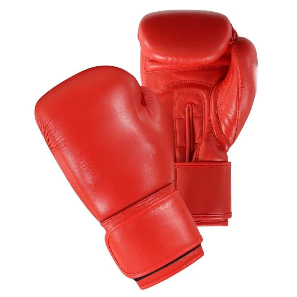 Custom Logo Wholesale Leather Manufacturer Training Cowhide Boxing Gloves with high quality