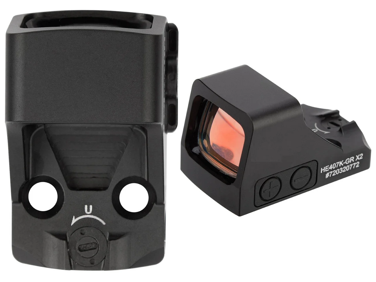 Holo-sun HE407K-GR-X2 Dot Sight Black Factory Sealed Discount Price Complete Accessories Tactical Scope in Stock