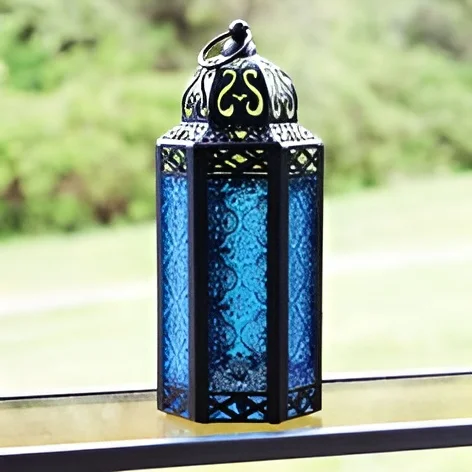 Made In India Low Price Hot Selling Moroccan Lantern Retro Style Metal Candle Lantern Flickering Flame Table Candle Light 2024