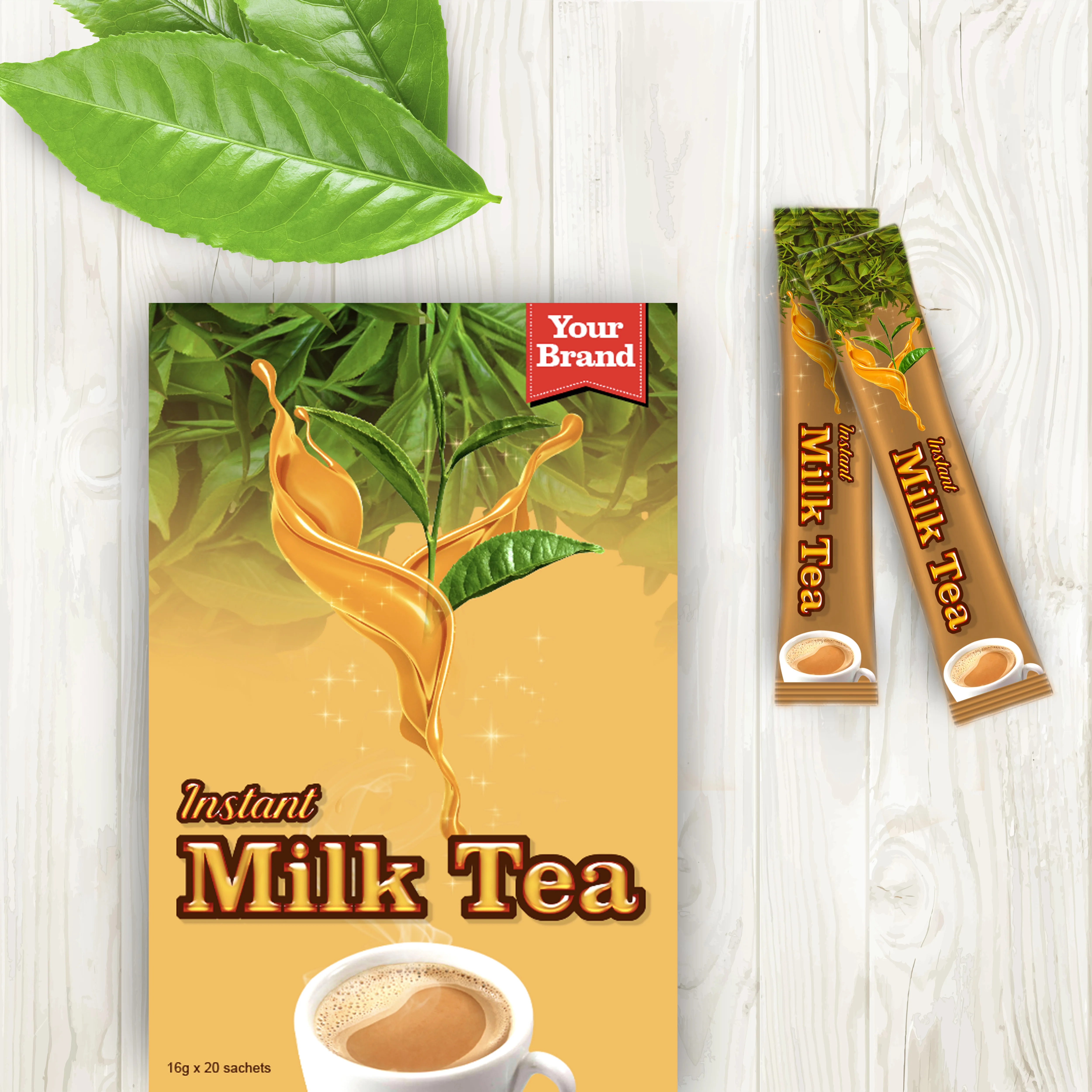 Malaysian Made Halal Instant Milk Tea Customized Design Asian Beverage Rich And Satisfying Tea Experience OEM ODM Herbal Tea