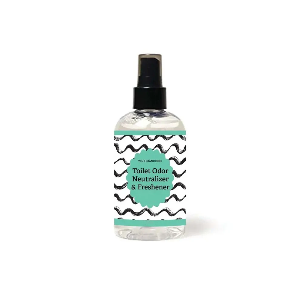 Private Label Natural Toilet Spray Jasmine Poop Odor Neutralizer and Bathroom Freshener Made in USA Manufacturer Direct