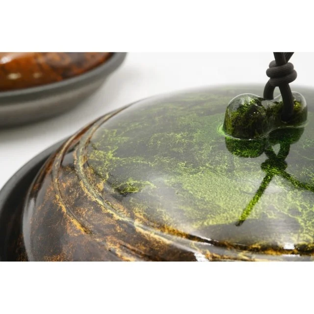 Thick Plate with Fluorine Treatment Aluminum Plate to Decorate, Roast Available in Three Colors Single Serving Hot Plate Cooking