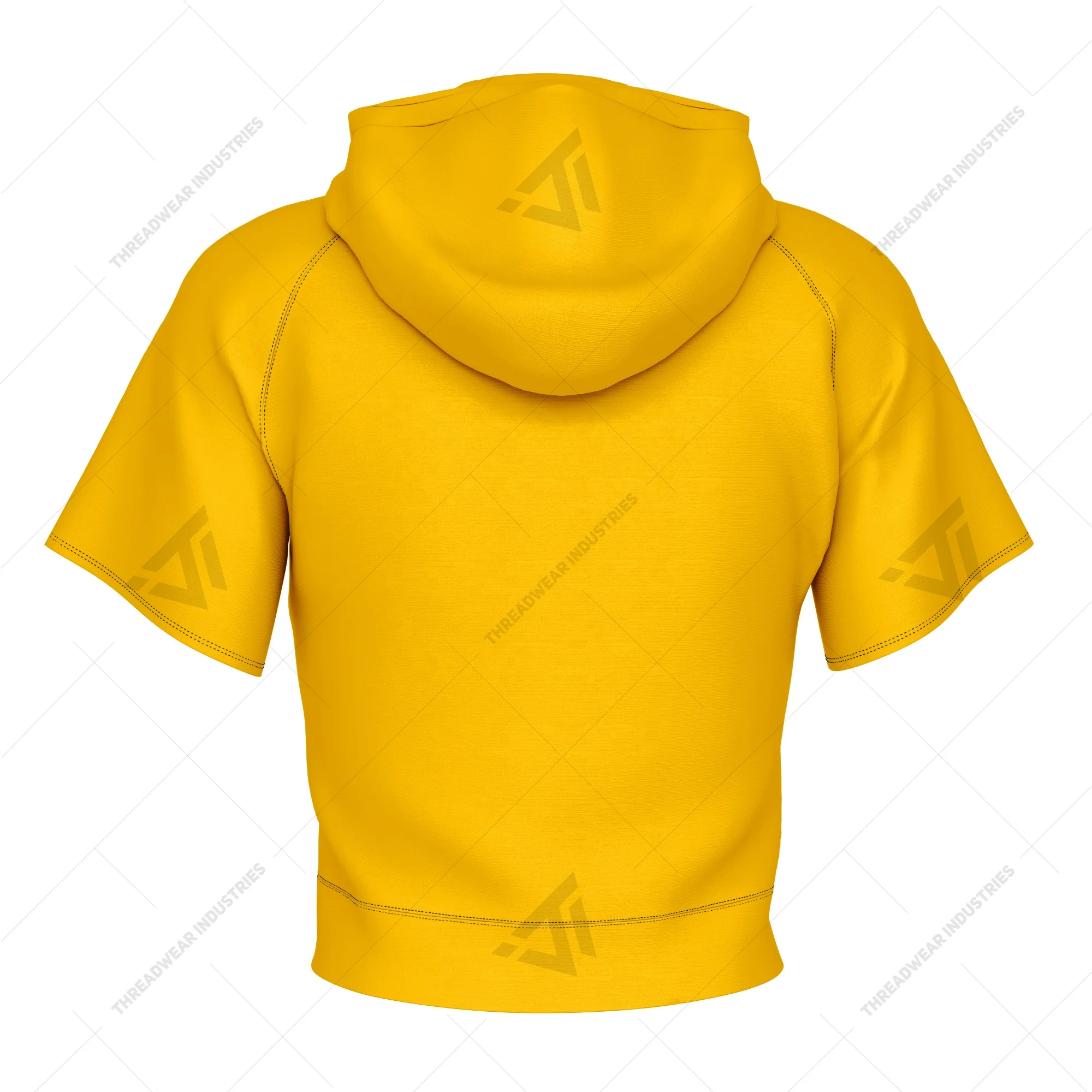 Custom Wholesale Chenille Embroidered Sigma Gamma Rho Sorority Hooded Crop Shirt Greek Paraphernalia