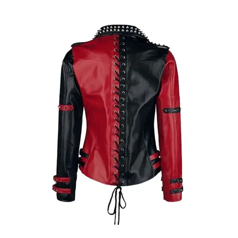 New Leather Studded Jacket Unisex Metal Spikes Wholesale Genuine Cowhide Fabric Fashion Genuine Leather Jackets Made in Pakistan