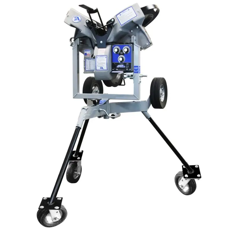 3 Wheel Baseball Pitching Machine Hack Attack Sport Training