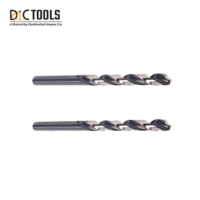 High Speed Steel Straight Shank Jobber Length Drills For Metal Drilling