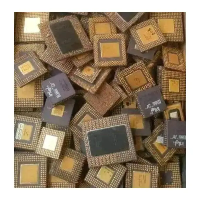 Best Selling Intel Pentium Pro Ceramic CPU Scrap with Gold Pins Wholesale Price Motherboard Scrap Processors