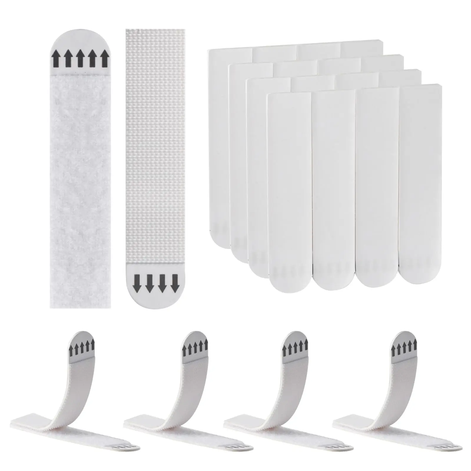 Free Samples Hook Loop Tapes Removable Damage Free No Nails Hanger Adhesive Picture Hanging Strips Velcroes For Fixed Ornaments