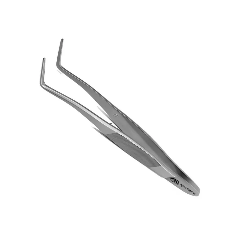 Dental Meriam Cotton Tweezers German Stainless Steel Dental Instruments Cotton Dressing Dental Tweezer