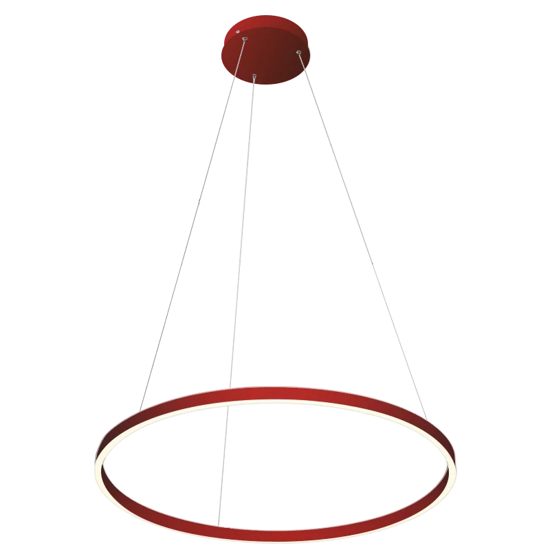 ETL America Round Ring Light 23 Inch Chandelier LED Acrylic Chandelier Circle Pendant Lamp 3 Ring Hanging Light Europe Modern