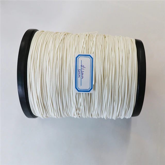 Diameter 1.5mm white silicone foam rubber string