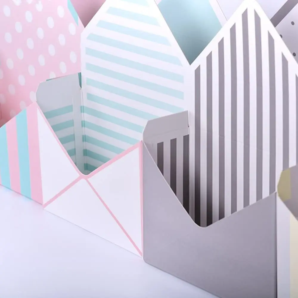 TH CB-024 Italia Latest Design Florist Bouquet Packaging Gift Box Envelop Carton Paper Boxes