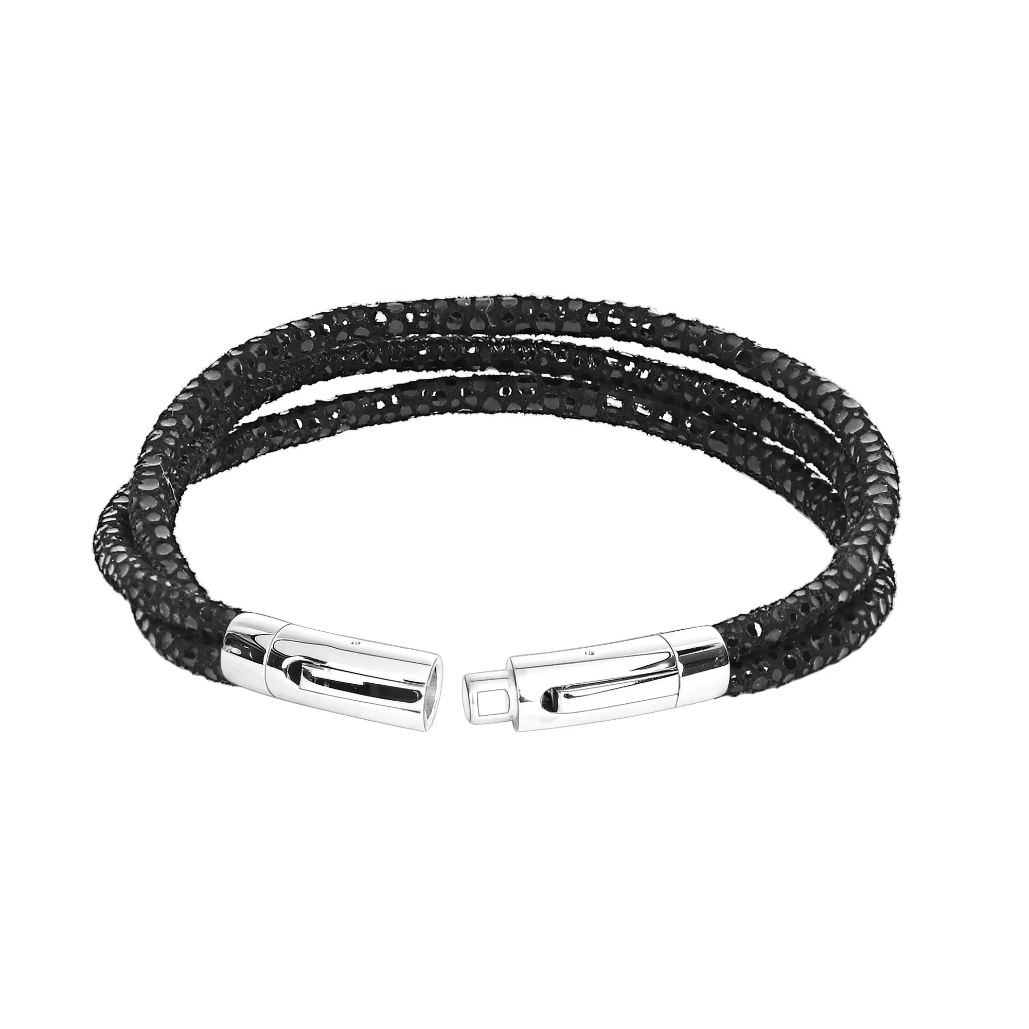 New Brand Printed Suede Leather Bracelet Cord Charm Bracelets for Women Men Jewelry Gifts