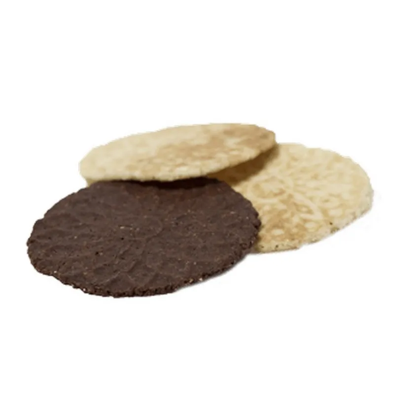 White Label Canestrelli Crunchy Chocolate vanilla waffle 200g Wheat flour 00 Handmade cookies made in Italy snack 10pcs box