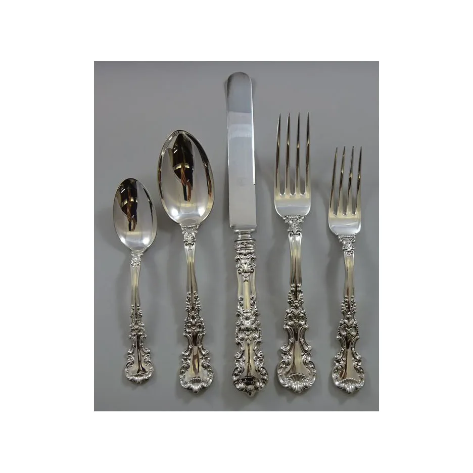 Royal Classic Tableware Steel Cutlery Set Wholesale Supplier Customized New Design Fancy Metal Cutlery Set Bulk Wholesale