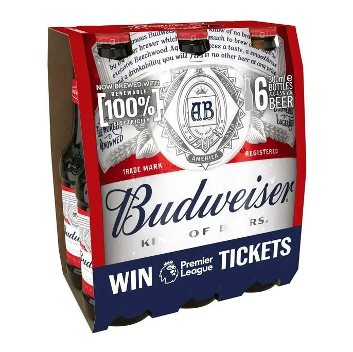 Дешевая цена для продажи пива Budweiser | Заказ онлайн/Budweiser пиво в бутылках 33cl