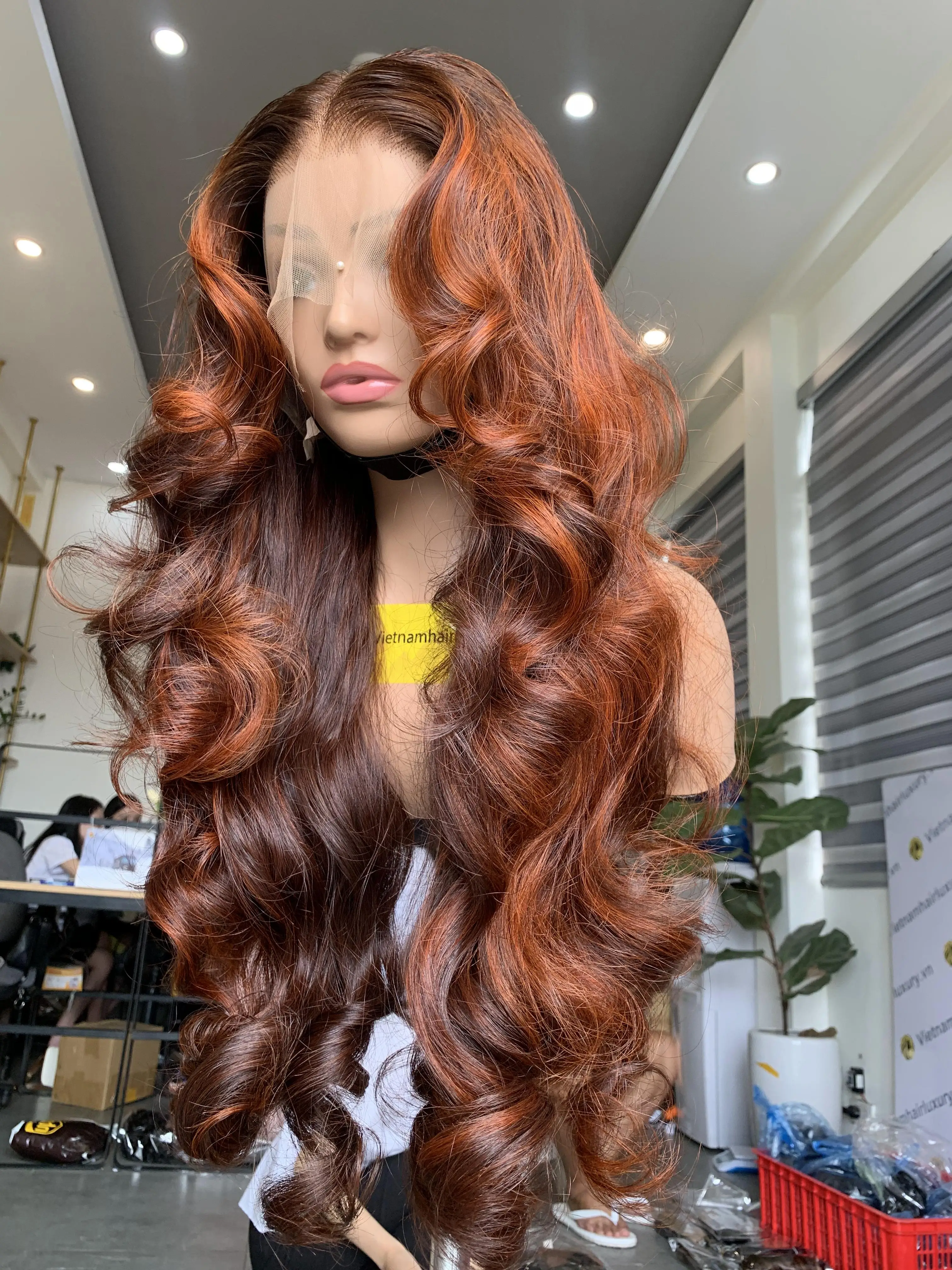 Vietnamhairluxury от вьетнамской компании с 100% текстурой для наращивания волос волшебное упругое смачивание необработанных