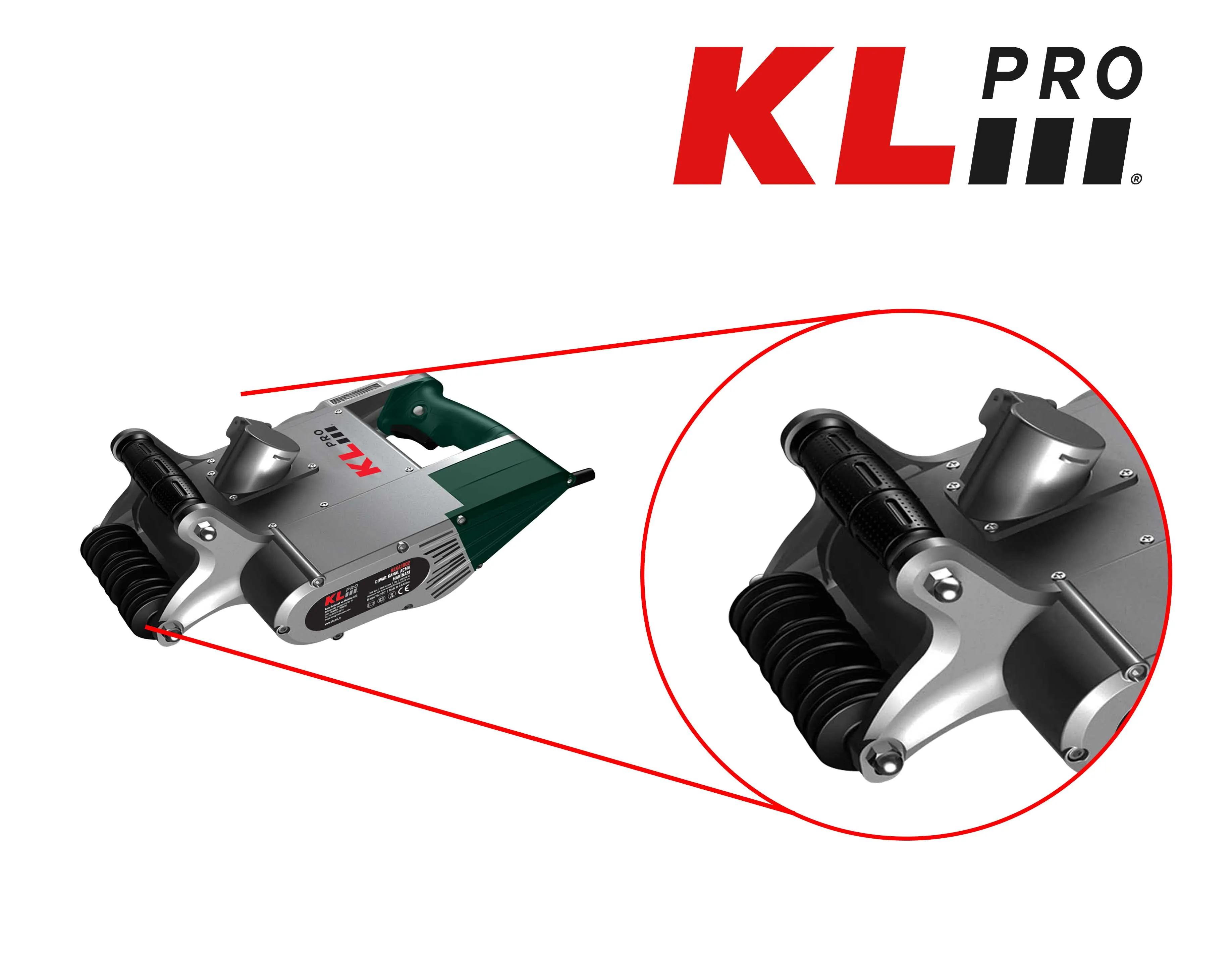 Высокое качество и Лучшая цена KLKA1002 1450 Вт 35 мм станок для резки стен максимальная глубина 7 кг