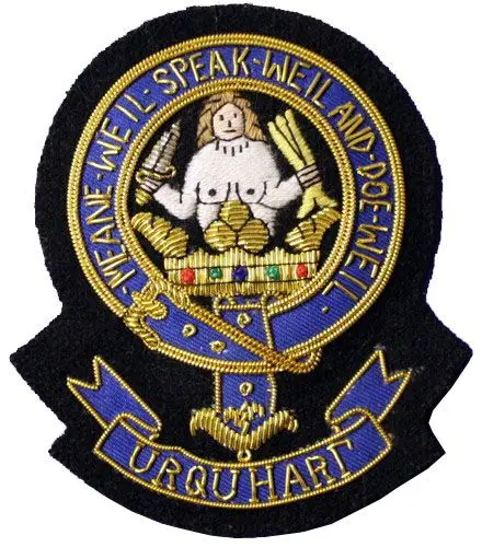 OEM Custom Logo Embroidered Blazer Cloth Pin Badge 45 mm Business Time Handmade in Factory Price