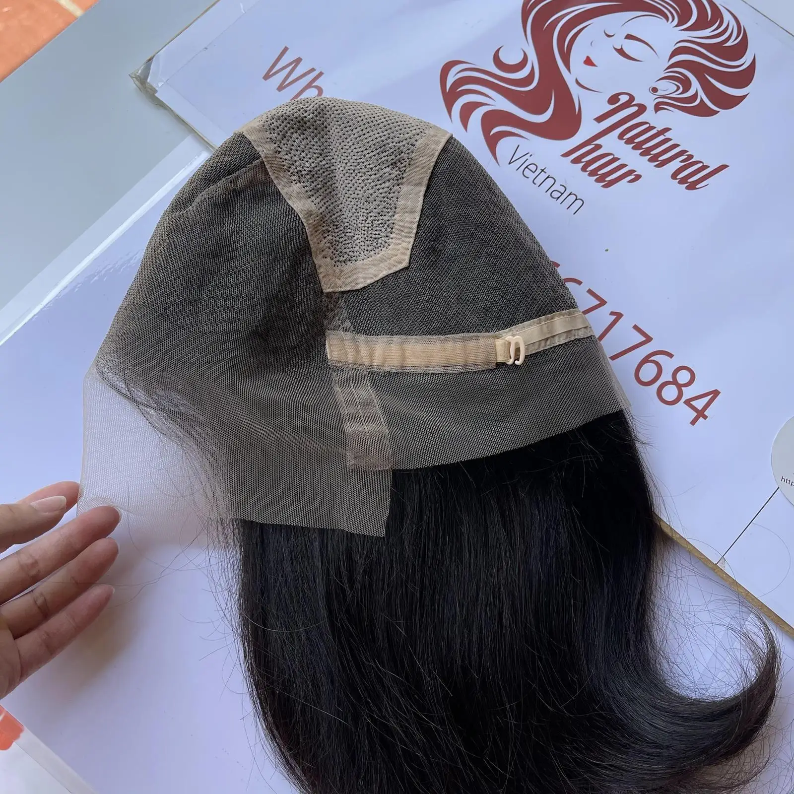 High quality products from Vietnamese raw hair products wholesale, 360 front straight natural wigs silky