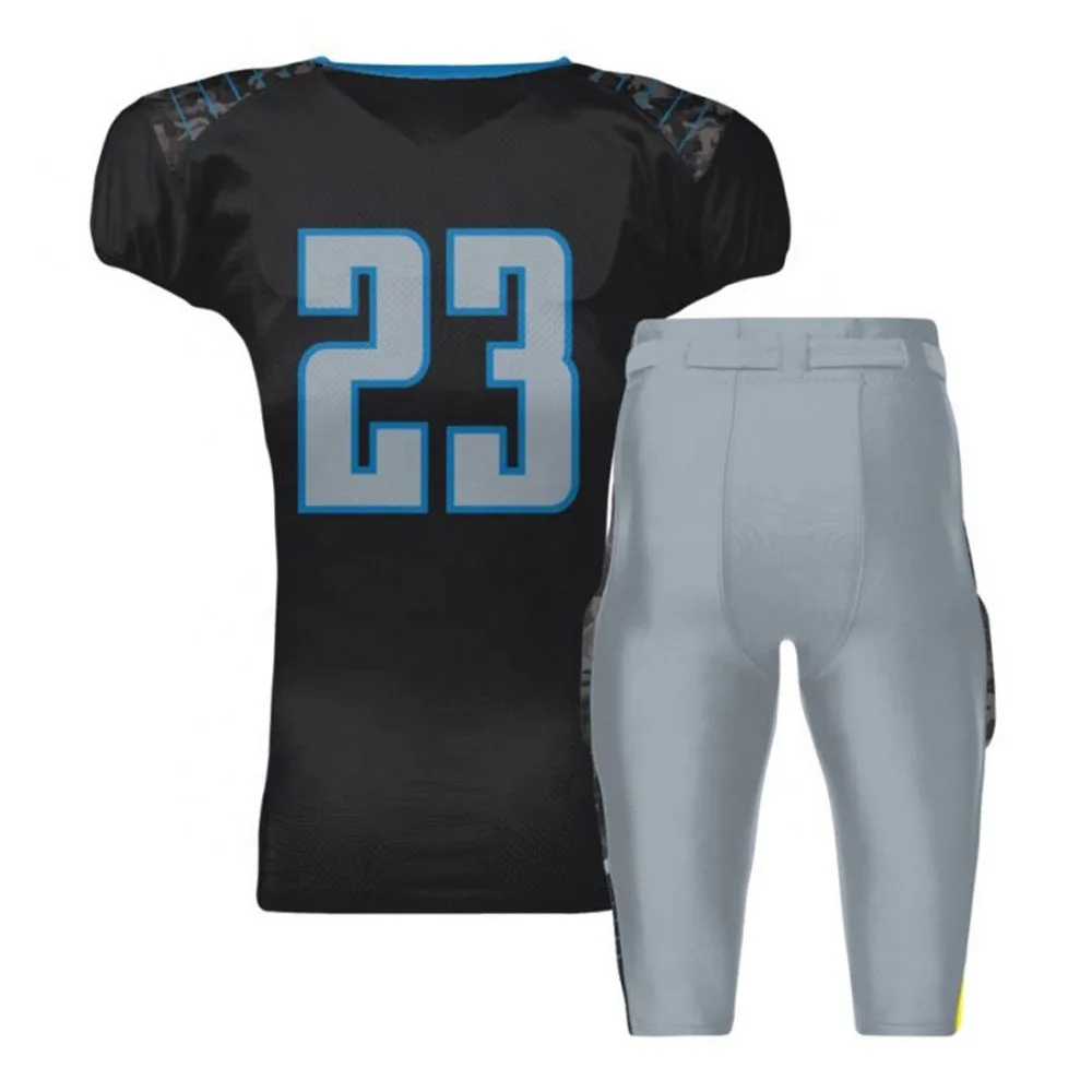 Wholesale Cheap Price Comfortable Fit Team Wear American Football Uniform 2024 Latest Style American Football Uniform