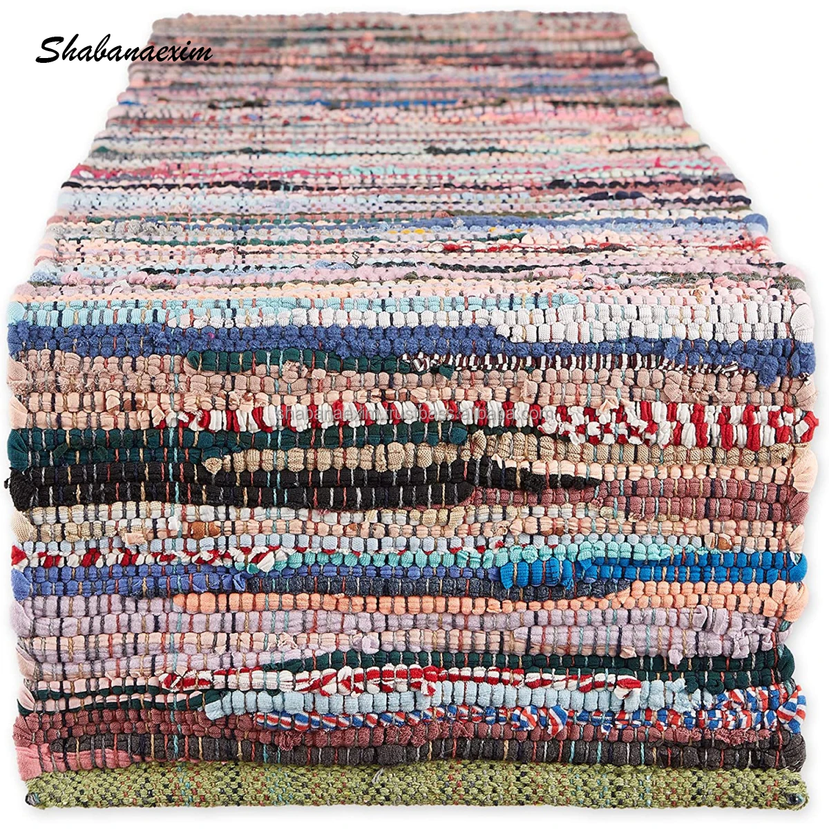 Table Runner Luxury Handmade Boho Custom Design Recycled Cotton Table Runners for Kitchen Wholesale